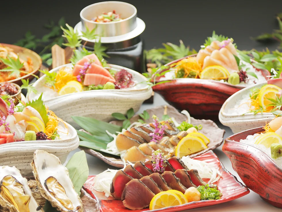 ゆうなぎ倉敷本店の料理