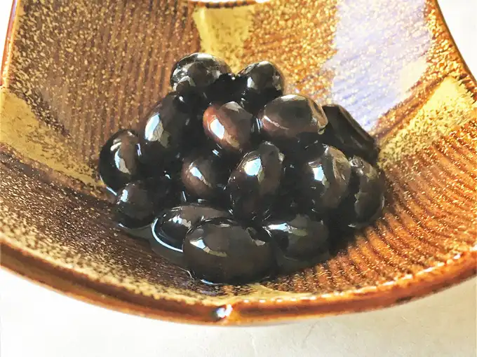大玉丹波黒豆煮